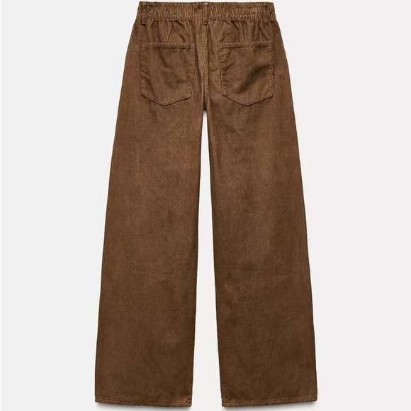 🍂 Zara Collection Corduroy Pants Size 6 - Picture 7 of 16